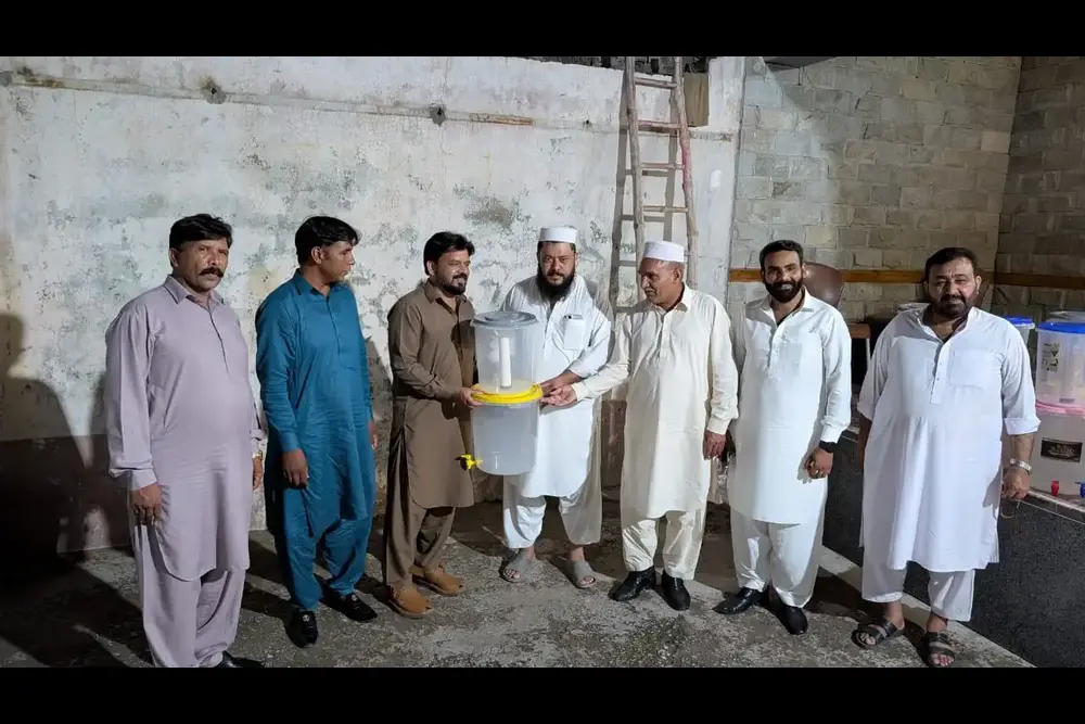 clean-water-by-apostolic-charismatic-church among poor people